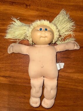 Vintage 78’  Blonde Hair Soft Body Cabbage Patch Style Doll